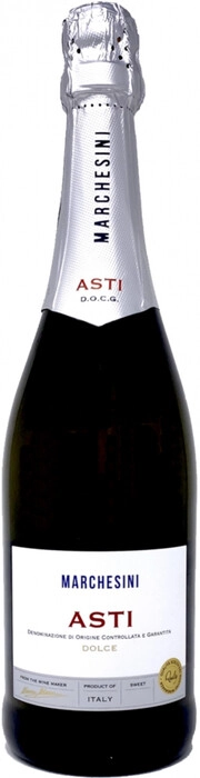 Вино игристое  Marchesini Asti  2019 750 мл