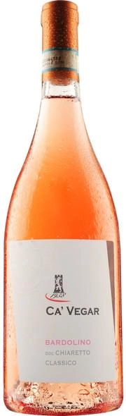 Вино Cantina Castelnuovo del Garda Ca'Vegar Bardolino Chiaretto Classico DOC  2014 750 мл