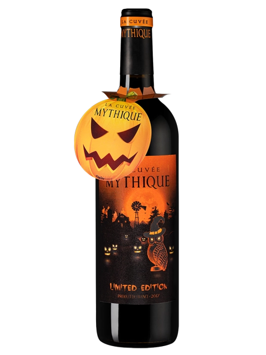 Вино La Cuvee Mythique Rouge Ля Кюве Мифик Хеллоуин 2017 750 мл