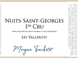 Вино Morgan Truchetet Les Vallerots Nuts Saint Georges 1er Cru AOC Морган Трюште Ле Вальро Нюи Сен Жорж Премьер Крю AOC  2020  750 мл  14,5%