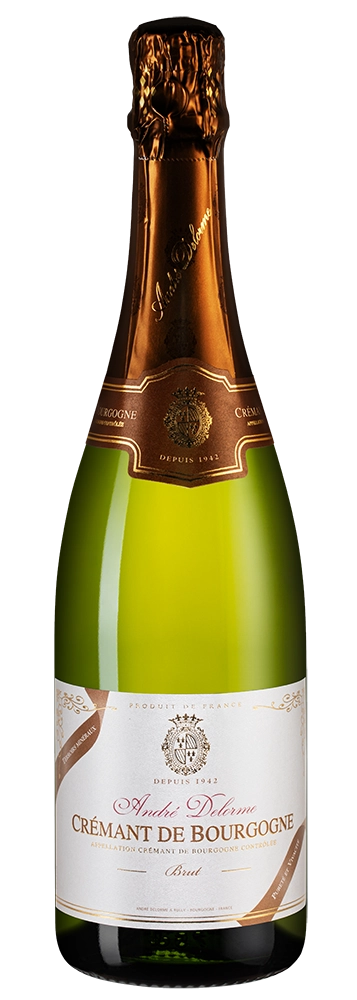 Игристое вино  Andre Delorme  Cremant de Bourgogne Brut   750 мл  12%