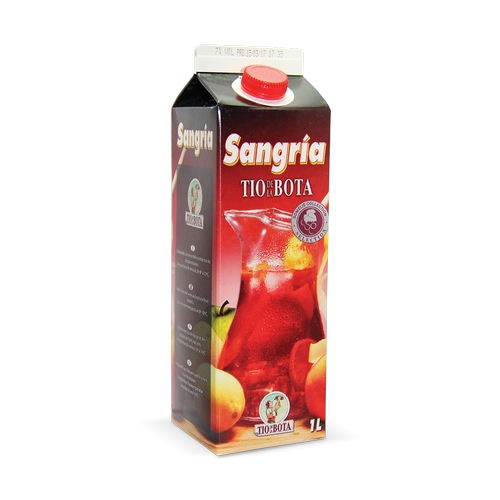 ВИННЫЙ НАПИТОК Capel Vinos SANGRIA TIO DE LA BOTA Капель Винос САНГРИЯ ТИО ДЕ ЛА БОТА красное сладкое Пюр-Пак  1000 мл