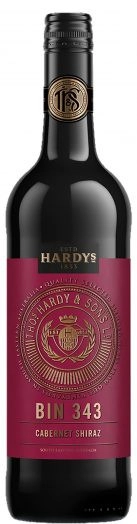 Вино Hardys Bin 343 Cabernet-Shiraz   2017  750 мл