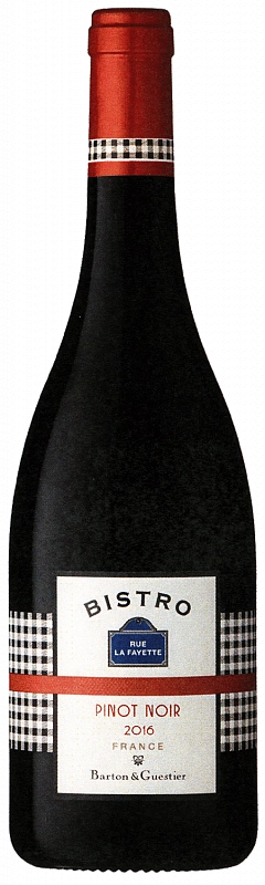 Вино Barton & Guestier Bistro Rue La Fayette Pinot Noir    750 мл