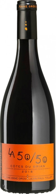 Вино Domaine Anne Gros & Jean-Paul Tollot  La 50/50  Pays d'Herault IGP    2016 750 мл
