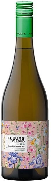 Вино  Шато Тамань Fleurs du Sud   Белое Тамани   2018 750 мл