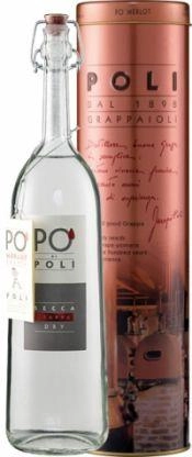 Граппа Grappa Po Di Poli Secca in gift box  700 мл