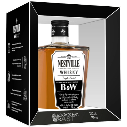 Виски Nestville Whisky Black & White  gift box 700 мл 40%