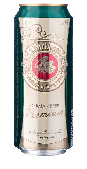 Пиво ZAHRINGER Premium 500 мл