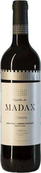 Вино Luzon Castillo de Madax Crianza Monastrell-Cabernet Sauvignon Люсон  Кастилло де Мадакс  Крианса Монастрель  Каберне Совиньон 750 мл
