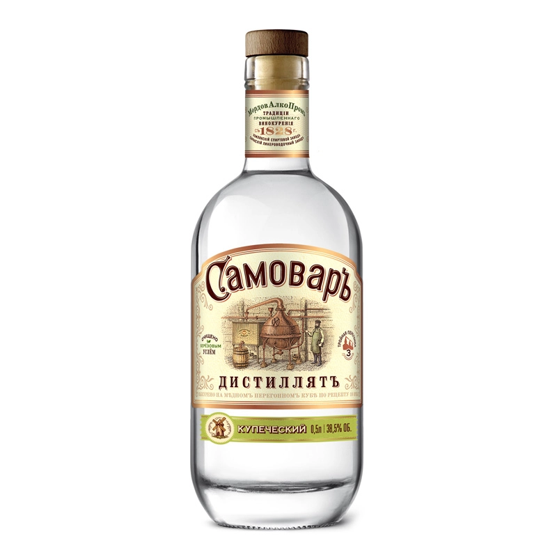 Напиток спиртной Самовар Купеческий 500 мл