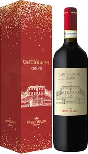 Вино Castiglioni Chianti DOCG  gift box Xmas Edition  2019 750 мл