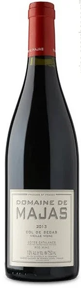Вино DOMAINE de MAJAS  Col de Segas "Vieille Vigne", Vin de Pays des Côtes Catalanes IGP- ДОМЕН де МАЖАСКоль де Сегас "Вьей Винь", Ван де Пэй де Кот Каталан IGP 2014 750 мл