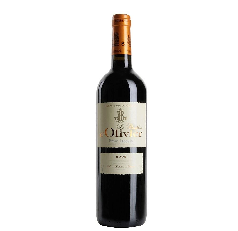 Вино Chateau Olivier Dauphin d'Olivier  AOC Pessac-Leognan  2014 750 мл