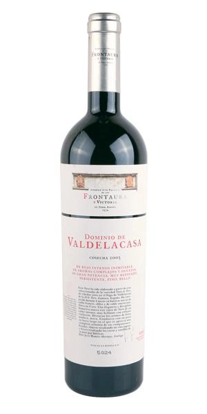 Вино Dominio de Valdelacasa, Toro DO, Bodega del Palacio de los Frontaura y Victoria Доминьо де Вальделакаса, Торо DO, Бодега дель Паласио де лос Фронтаура и Виктория, 2008
