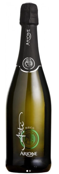 Вино игристое  Arione  Asti DOCG Dolce2022  750 мл7,5%