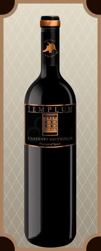 Вино Vinos & Bodegas Templum Cabernet Sauvignon VDT red dry Темплум Каберне Совиньон VDT 2014  750 мл