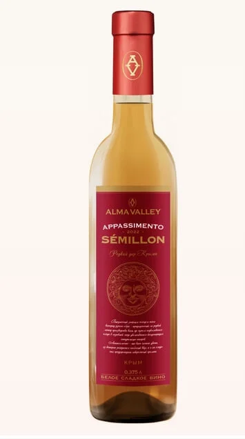 Вино Альма Валлей Семильон Аппассименто  2022 375 мл