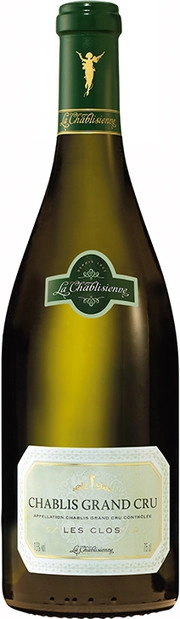 Вино La Chablisienne Chablis Grand Cru AOC  Les Clos  Ла Шаблизьен Шабли Гран Крю Ле Кло 2018 750 мл