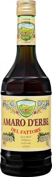 Ликёр Amaro d‘Erbe del Fattore     700 мл