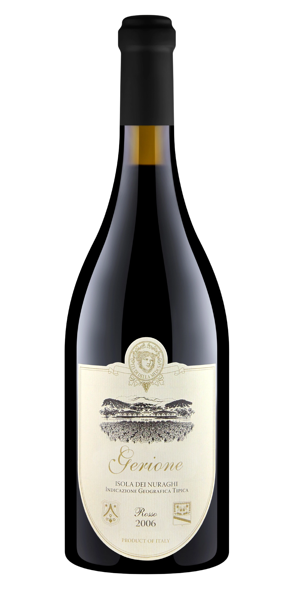 Вино Feudi della Medusa Gerione IGT Isola dei Nuraghi  2006 750 мл