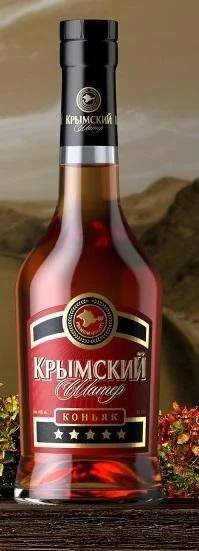 Коньяк пятилетний Крымский Шатер 500 мл