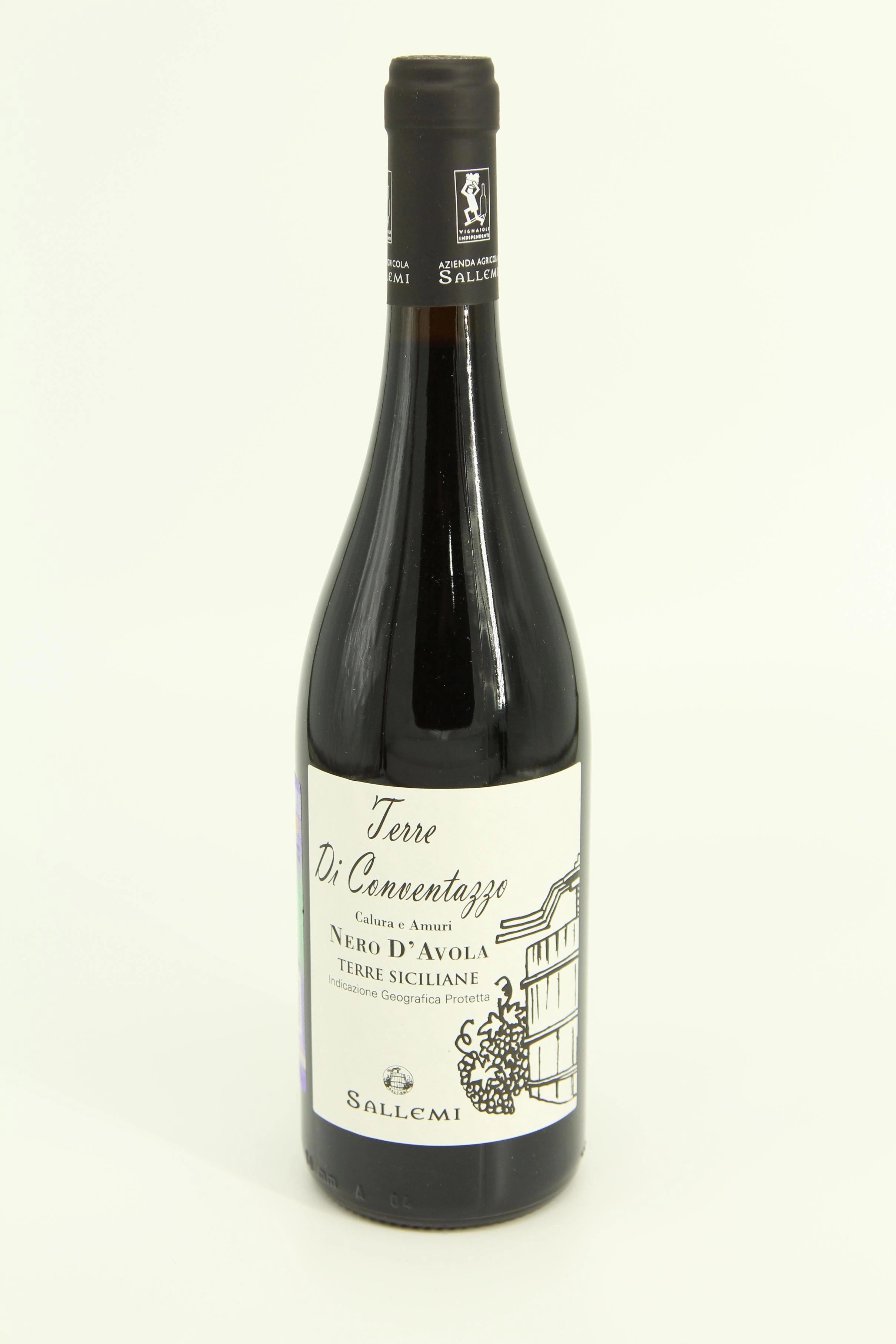 Вино Sallemi Terre Di Conventazzo Nero d'Avola 2015 750 мл 13%