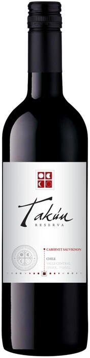 Вино Takun Cabernet Sauvignon Reserva Такун Каберне Совиньон Ресерва 2018 750 мл