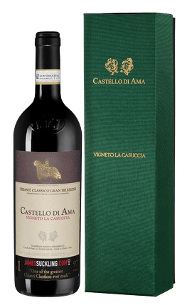 Вино Castello  di Ama Chianti Classico DOCG  Gran Selezione  Vigneto La Casuccia gift in box  750 мл