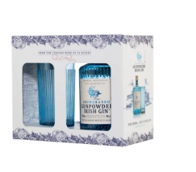 Джин Drumshanbo Gunpowder Irish  + 1 glass 500 мл