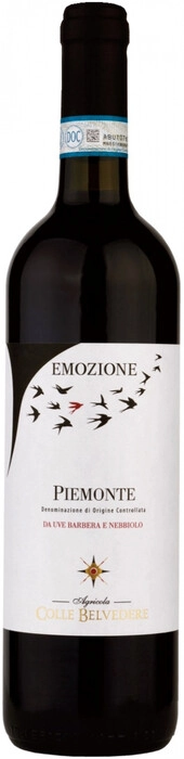 Вино Colle Belvedere  Emozione  Piemonte DOC   2019  750 мл