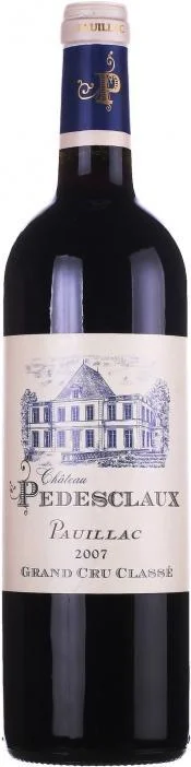 Вино Chateau Pedesclaux Grand Cru Classe Pauillac AOC  Шато Педескло Гран Крю Классе Пойяк 1996