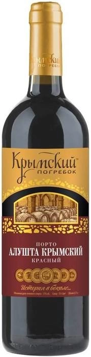 Портвейн Порто Алушта Крымский (напиток)  кр. 0,75  17%