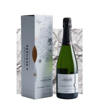 Шампанское  A. Bergere LES PEIGNOTTES EXTRA BRUT gift box  2016 750 мл