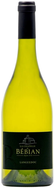 Вино  La Chapelle de Bebian  Blanc Coteaux du Languedoc AOC    2019 750 мл