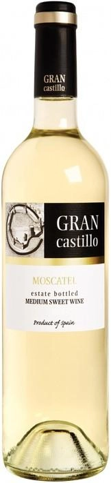 Вино Gran Castillo Moscatel medium sweet  2020  750 мл