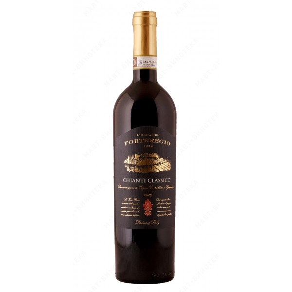 Вино Loggia del Forteregio Chianti Classico Лоджиа дель Фортереджио Кьянти Классико  2019  750 мл 12%