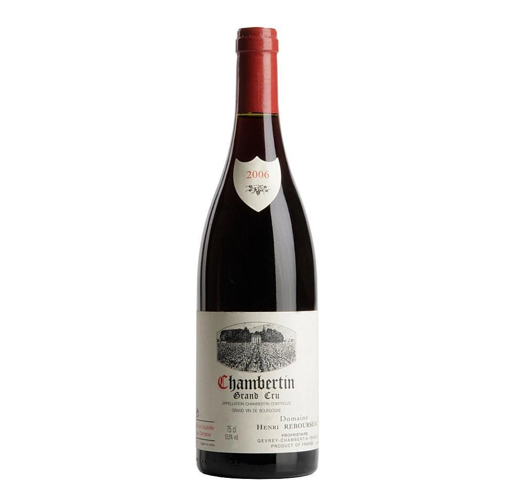 Вино Henri Rebourseau Chambertin Grand Cru АОС  2006 750 мл