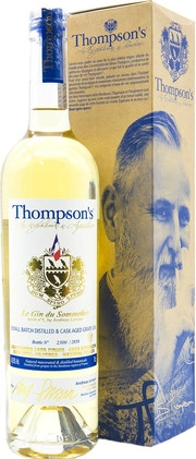 Джин Thompson's Le Gin du Sommelier gift box 700 мл
