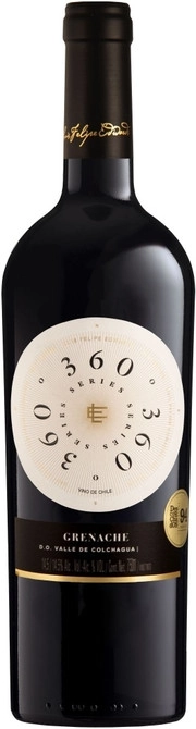 Вино Luis Felipe Edwards  360° Grenache Луис Фелипе Эдвардс  360° Гренаш красное сухое  750 мл