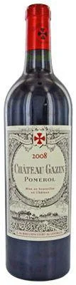Вино Chateau Gazin Pomerol AOC  Шато Газен 2008 750 мл