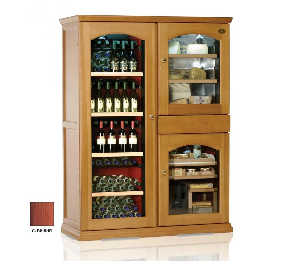 Винный шкаф IP Industrie CEX 2503 LСU (цвет - вишня)