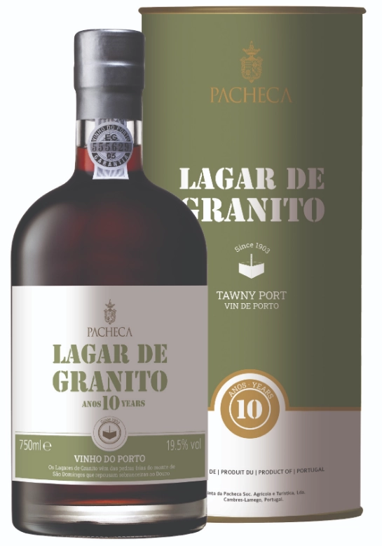 Портвейн Lagar de Granito Porto 10 anos Pacheca in tube  2014  750 мл