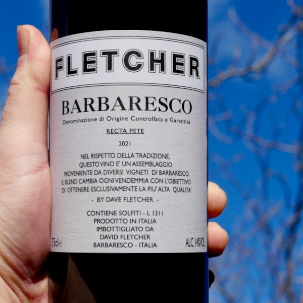 Вино Dave Fletcher  Barbaresco Recta Pete DOCG   2021 750 мл 14%