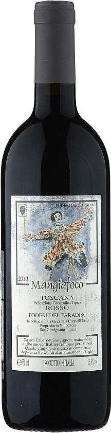 Вино Poderi del Paradiso  Mangiafoco Toscana IGT Подери дель Парадизо  Манжиафоко 2022 750 мл 15%