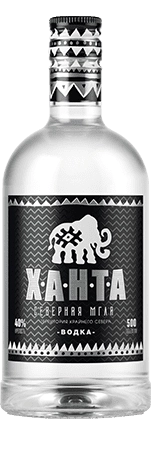Водка  Ханта  Северная Мгла   500 мл