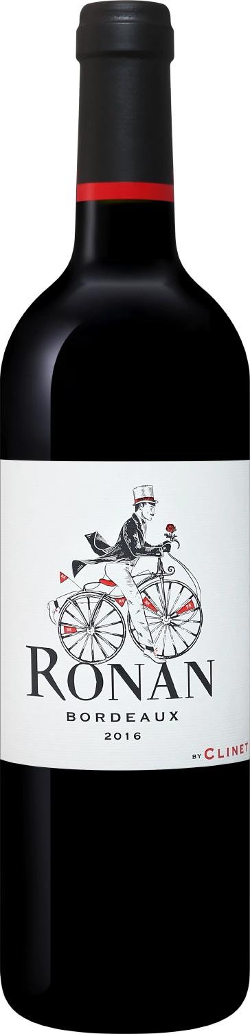 Вино Ronan by Clinet Bordeaux AOC Chateau Clinet Ронан бай Клине Бордо AOC Шато Клине  2014 750 мл