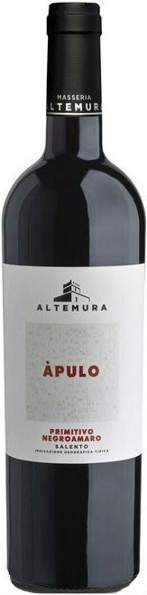 Вино  Masseria Altemura   Apulo Rosso   2019  750 мл