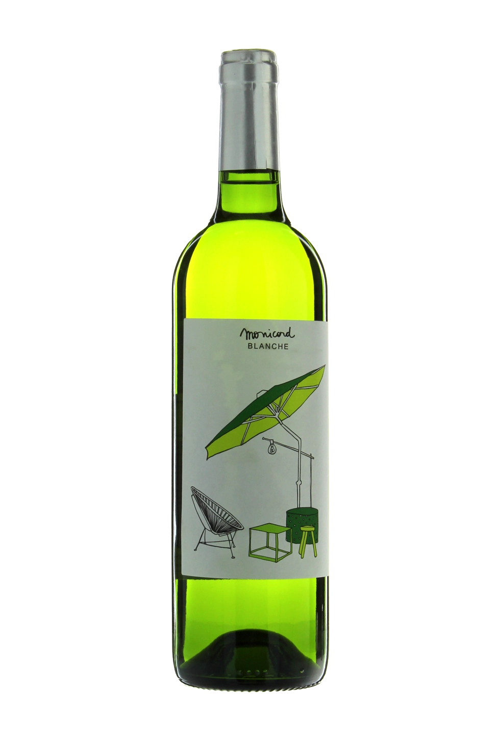 Вино Blanche de Monicord Bordeaux АОС  2018 750 мл