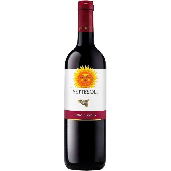 Вино  Settesoli Nero d'Avola  Sicilia DOC  750 мл